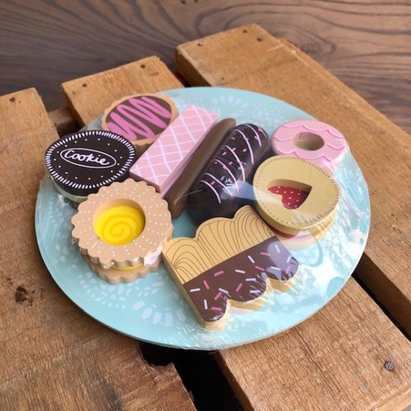 Biscuit and Plate Set