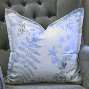 Azure scatter cushion